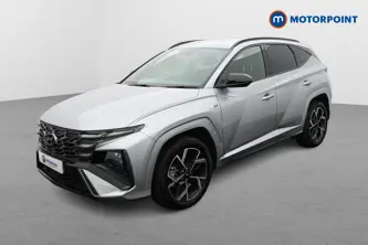 Hyundai Tucson N Line Automatic Petrol-Electric Hybrid SUV - Stock Number (1657692) - Passenger side front corner
