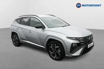 Hyundai Tucson N Line Automatic Petrol-Electric Hybrid SUV - Stock Number (1657692) - Drivers side front corner