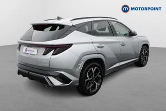 Hyundai Tucson N Line Automatic Petrol-Electric Hybrid SUV - Stock Number (1657699) - Drivers side rear corner