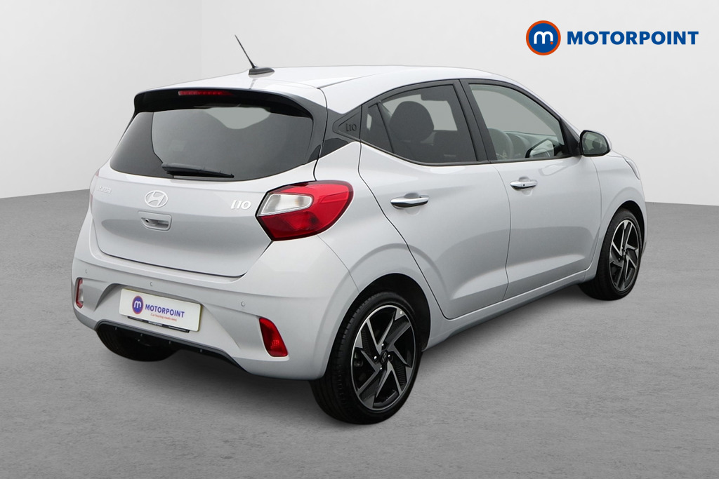 Hyundai I10 Premium Automatic Petrol Hatchback - Stock Number (1657902) - Drivers side rear corner