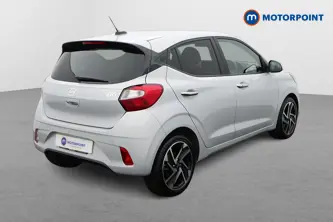 Hyundai I10 Premium Automatic Petrol Hatchback - Stock Number (1657902) - Drivers side rear corner