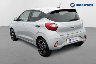 Hyundai I10 Premium Automatic Petrol Hatchback - Stock Number (1657902) - Passenger side rear corner