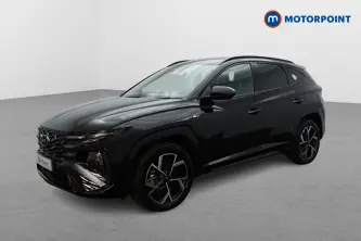 Hyundai Tucson N Line Automatic Petrol-Electric Hybrid SUV - Stock Number (1651069) - Passenger side front corner