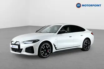 BMW I4 M50 Automatic Electric Hatchback - Stock Number (1653012) - Passenger side front corner