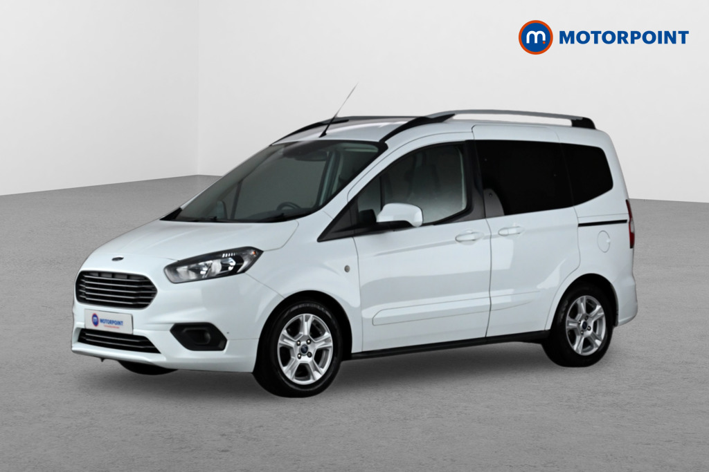 Ford Tourneo Courier Zetec Manual Diesel People Carrier - Stock Number (1654562) - Passenger side front corner