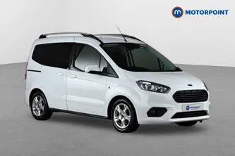 Ford Tourneo Courier Zetec Manual Diesel People Carrier - Stock Number (1654562) - Drivers side front corner