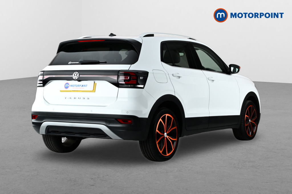 Volkswagen T-Cross SEL Manual Petrol SUV - Stock Number (1656510) - Drivers side rear corner