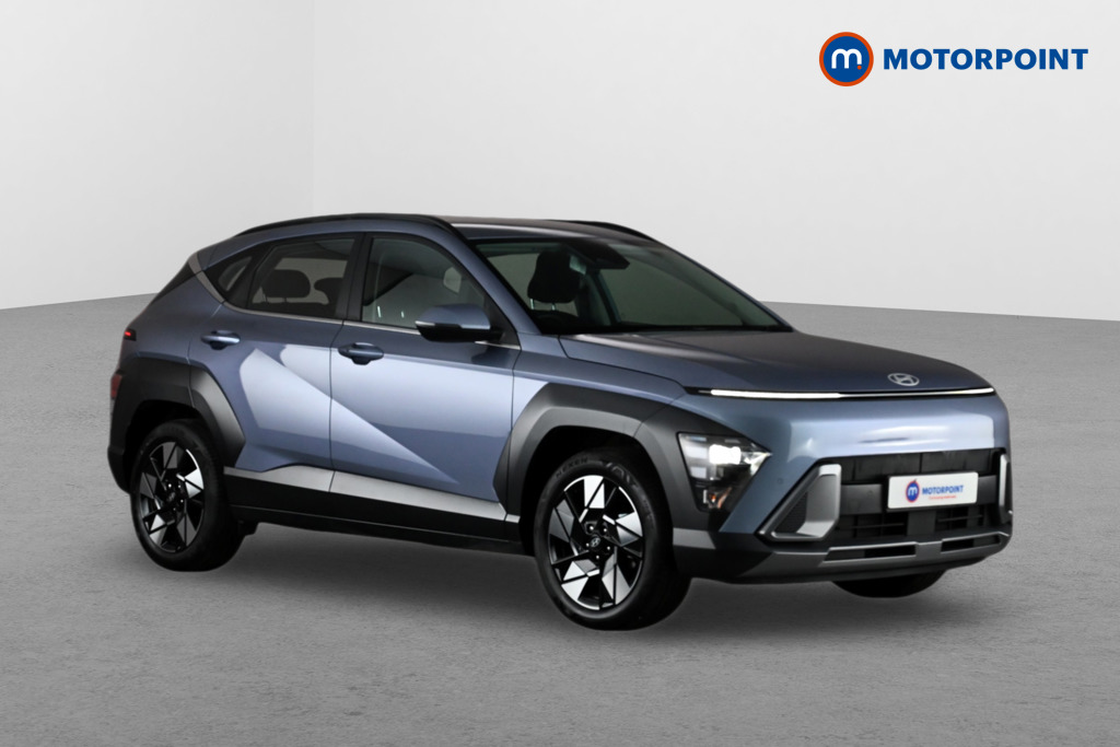 Hyundai Kona Advance Automatic Petrol-Electric Hybrid SUV - Stock Number (1656650) - Drivers side front corner