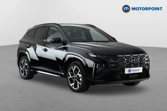 Hyundai Tucson N Line Automatic Petrol-Electric Hybrid SUV - Stock Number (1657673) - Drivers side front corner
