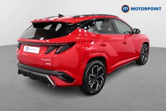 Hyundai Tucson N Line Automatic Petrol-Electric Hybrid SUV - Stock Number (1657702) - Drivers side rear corner