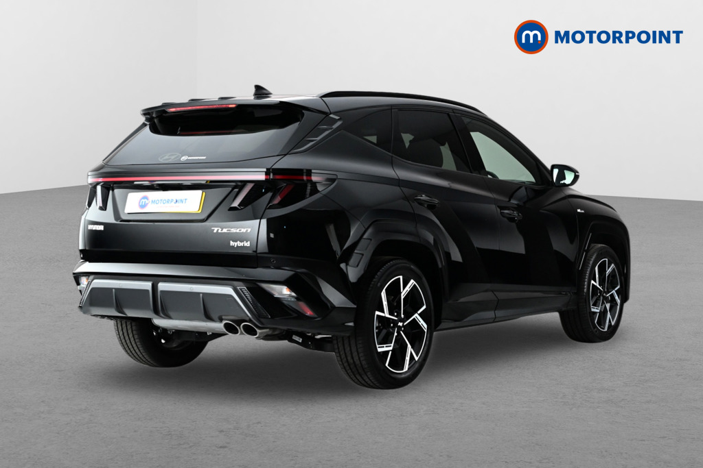 Hyundai Tucson N Line Automatic Petrol-Electric Hybrid SUV - Stock Number (1657709) - Drivers side rear corner