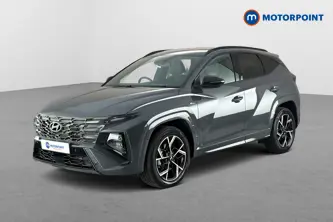 Hyundai Tucson N Line Automatic Petrol-Electric Hybrid SUV - Stock Number (1657714) - Passenger side front corner