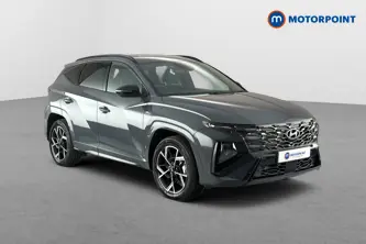 Hyundai Tucson N Line Automatic Petrol-Electric Hybrid SUV - Stock Number (1657714) - Drivers side front corner