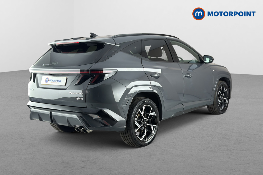 Hyundai Tucson N Line Automatic Petrol-Electric Hybrid SUV - Stock Number (1657714) - Passenger side rear corner