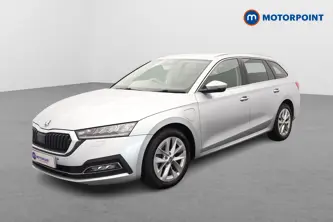 Skoda Octavia Se L Automatic Petrol Plug-In Hybrid Estate - Stock Number (1602659) - Passenger side front corner