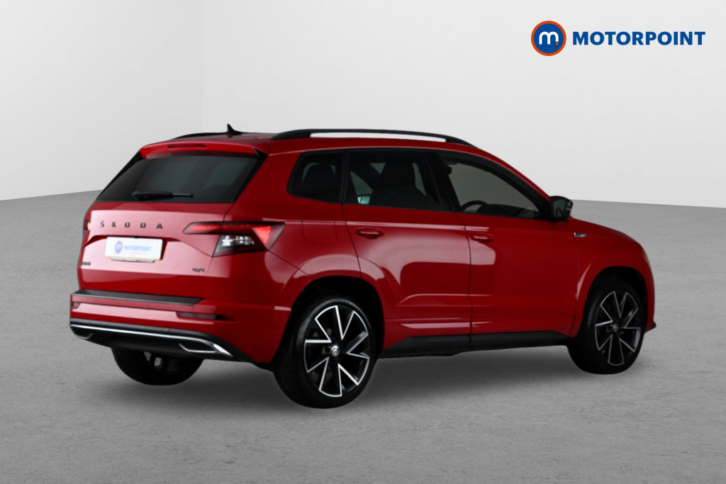 Skoda Karoq Sport Line Automatic Diesel SUV - Stock Number (1620490) - Drivers side rear corner