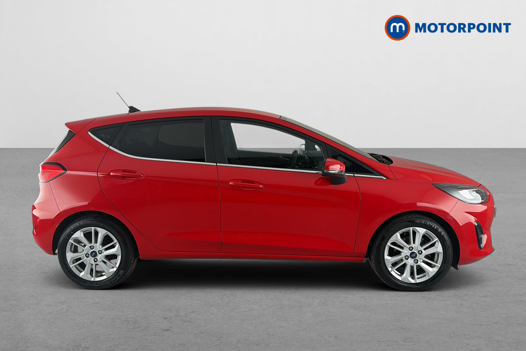 Ford Fiesta Titanium Manual Petrol Hatchback - Stock Number (1628700) - Passenger side