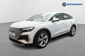 Audi Q4 S Line Automatic Electric SUV - Stock Number (1649623) - Passenger side front corner