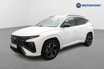 Hyundai Tucson N Line Automatic Petrol-Electric Hybrid SUV - Stock Number (1651077) - Passenger side front corner