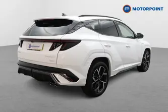 Hyundai Tucson N Line Automatic Petrol-Electric Hybrid SUV - Stock Number (1651077) - Drivers side rear corner