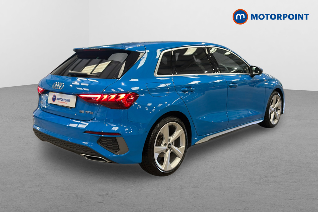 Audi A3 S Line Automatic Petrol Hatchback - Stock Number (1652782) - Drivers side rear corner