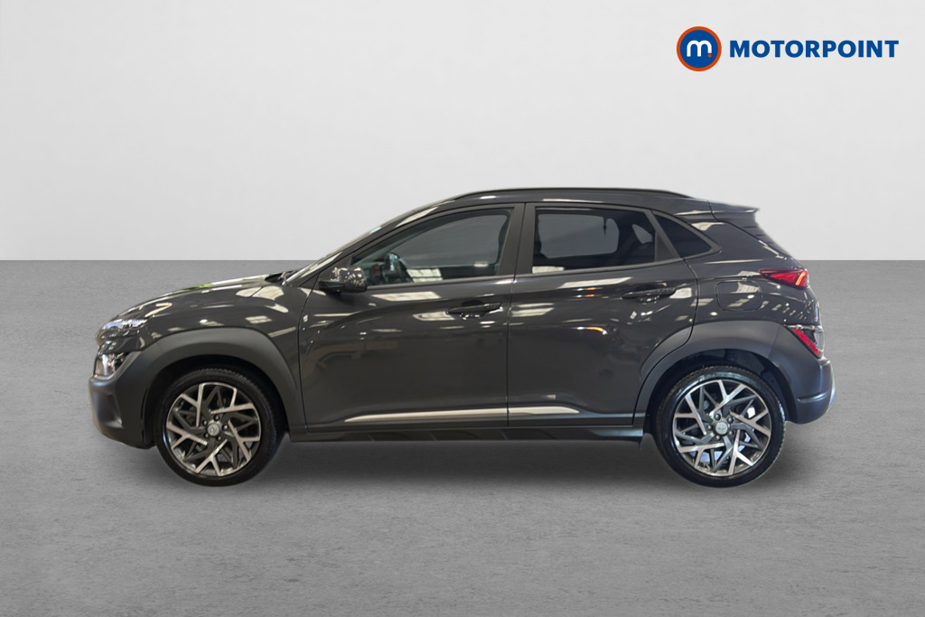 Hyundai Kona Premium Automatic Petrol-Electric Hybrid SUV - Stock Number (1653321) - Passenger side