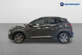Hyundai Kona Premium Automatic Petrol-Electric Hybrid SUV - Stock Number (1653321) - Passenger side