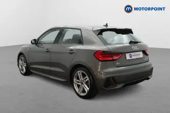 Audi A1 S Line Manual Petrol Hatchback - Stock Number (1653960) - Passenger side rear corner