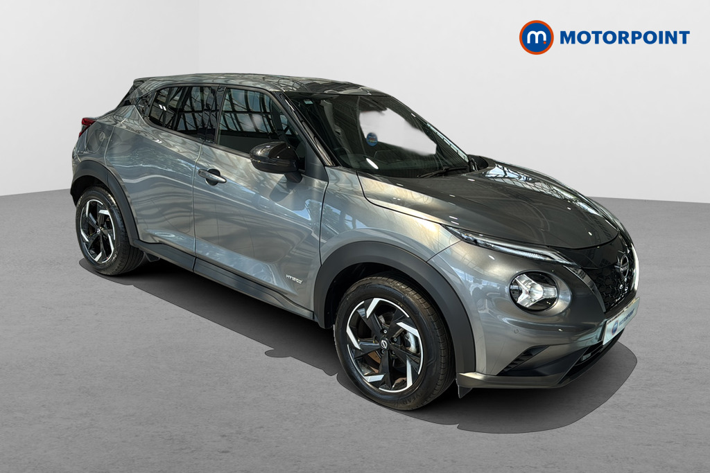 Nissan Juke N-Connecta Automatic Petrol-Electric Hybrid SUV - Stock Number (1654741) - Drivers side front corner