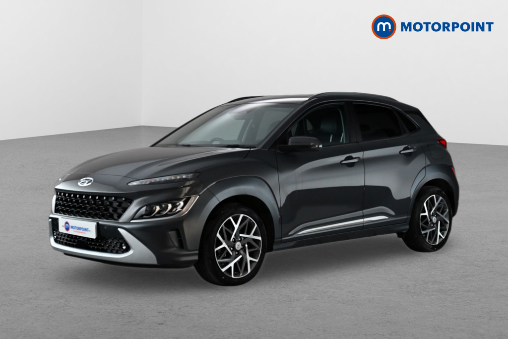 Hyundai Kona Ultimate Automatic Petrol-Electric Hybrid SUV - Stock Number (1655902) - Passenger side front corner