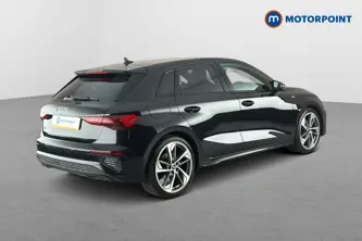 Audi A3 Edition 1 Automatic Petrol Hatchback - Stock Number (1656157) - Passenger side rear corner