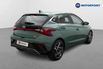 Hyundai I20 Ultimate Automatic Petrol Hatchback - Stock Number (1656590) - Drivers side rear corner