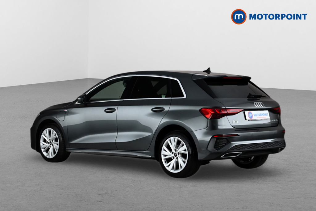 Audi A3 S Line Automatic Petrol Plug-In Hybrid Hatchback - Stock Number (1656859) - Passenger side rear corner