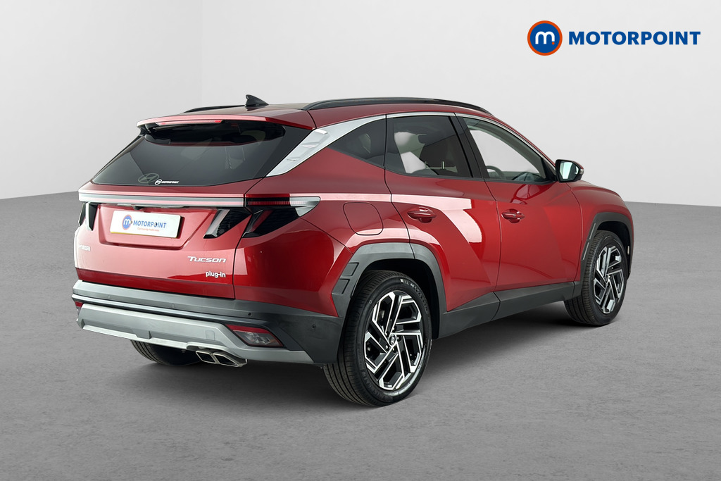 Hyundai Tucson Ultimate Automatic Petrol Plug-In Hybrid SUV - Stock Number (1657431) - Passenger side rear corner