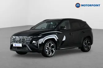 Hyundai Tucson N Line Automatic Petrol-Electric Hybrid SUV - Stock Number (1657658) - Passenger side front corner