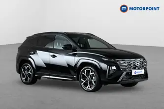 Hyundai Tucson N Line Automatic Petrol-Electric Hybrid SUV - Stock Number (1657658) - Drivers side front corner