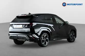 Hyundai Tucson N Line Automatic Petrol-Electric Hybrid SUV - Stock Number (1657658) - Drivers side rear corner