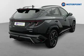 Hyundai Tucson N Line Automatic Petrol-Electric Hybrid SUV - Stock Number (1657695) - Drivers side rear corner