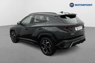 Hyundai Tucson N Line Automatic Petrol-Electric Hybrid SUV - Stock Number (1657695) - Passenger side rear corner