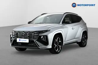 Hyundai Tucson N Line Automatic Petrol-Electric Hybrid SUV - Stock Number (1657707) - Passenger side front corner