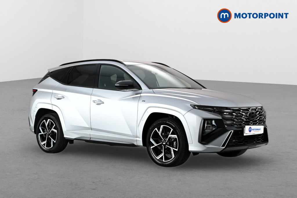 Hyundai Tucson N Line Automatic Petrol-Electric Hybrid SUV - Stock Number (1657707) - Drivers side front corner