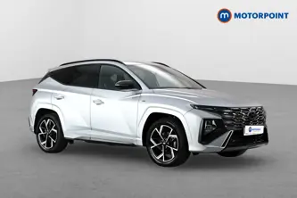 Hyundai Tucson N Line Automatic Petrol-Electric Hybrid SUV - Stock Number (1657707) - Drivers side front corner