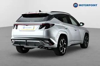 Hyundai Tucson N Line Automatic Petrol-Electric Hybrid SUV - Stock Number (1657707) - Drivers side rear corner