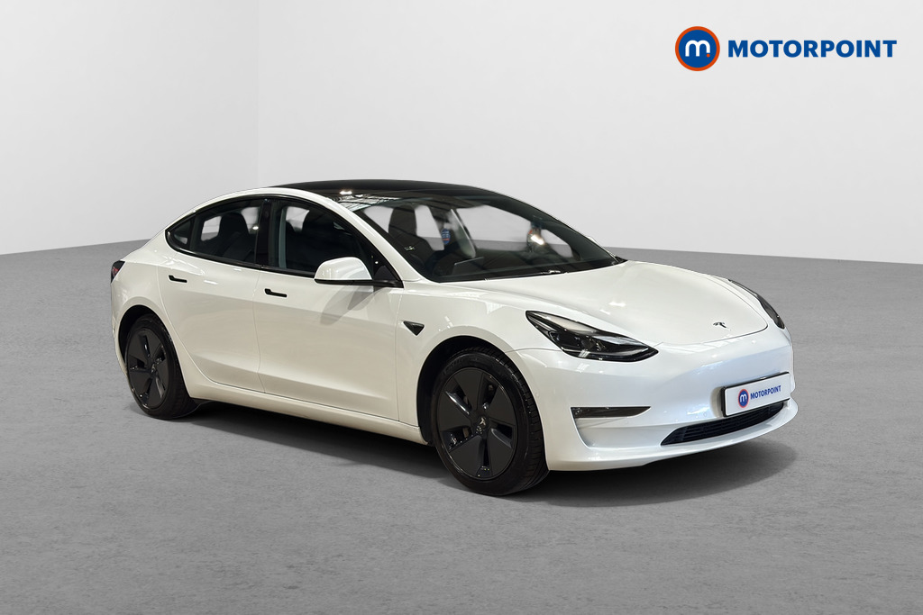 Tesla Model 3 Long Range Automatic Electric Saloon - Stock Number (1658166) - Drivers side front corner
