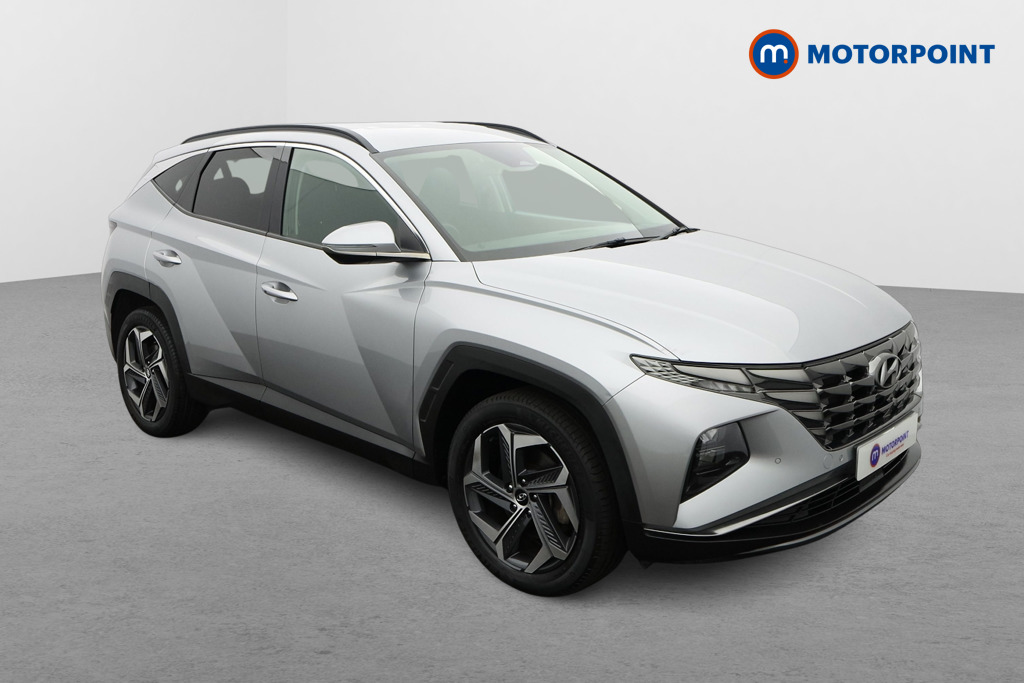 Hyundai Tucson Premium Automatic Petrol-Electric Hybrid SUV - Stock Number (1655314) - Drivers side front corner