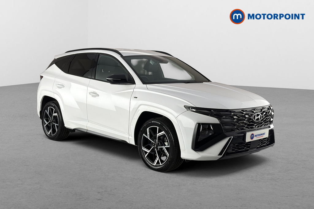 Hyundai Tucson N Line Automatic Petrol-Electric Hybrid SUV - Stock Number (1657715) - Drivers side front corner