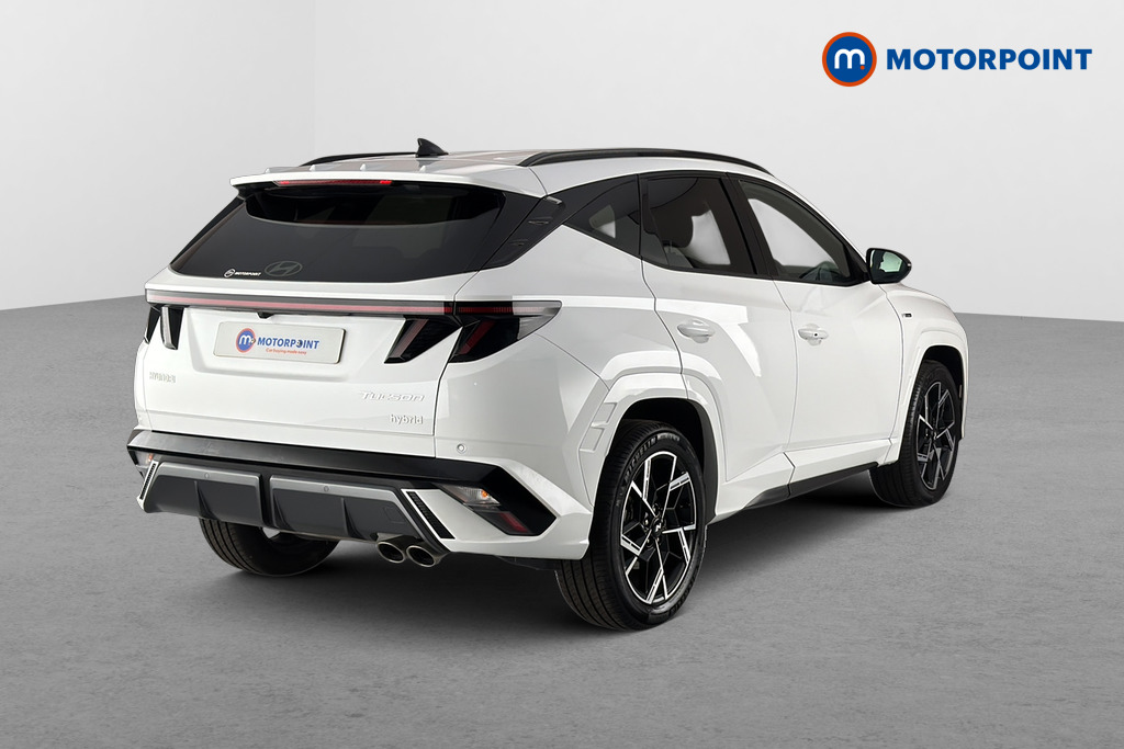 Hyundai Tucson N Line Automatic Petrol-Electric Hybrid SUV - Stock Number (1657715) - Passenger side rear corner