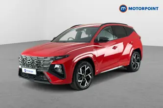 Hyundai Tucson N Line Automatic Petrol-Electric Hybrid SUV - Stock Number (1657716) - Passenger side front corner