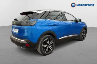 Peugeot 3008 Gt Premium Automatic Petrol Plug-In Hybrid SUV - Stock Number (1625915) - Passenger side rear corner