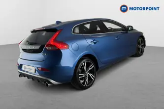 Volvo V40 R Design Edition Automatic Petrol Hatchback - Stock Number (1646256) - Passenger side rear corner
